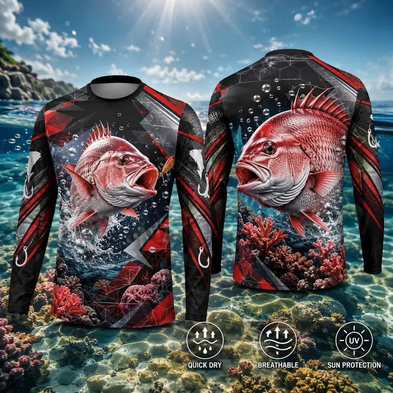 Fishing Shirt Uv Protection - Camisa de pesca de manga larga,