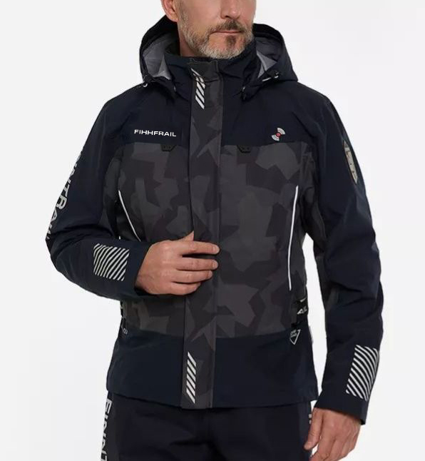 Fishing Rain Suit - Chaqueta de Pesca, Cortavientos para Exteriores,
