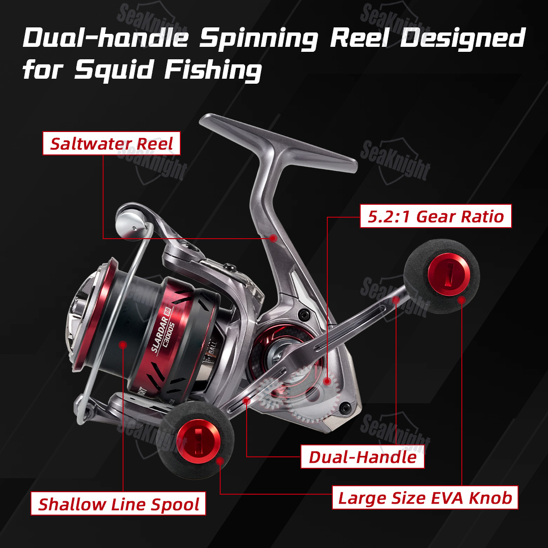 SeaKnight marca SLARDAR BB C30 - Kastking Reel Zephyr reseña y precio