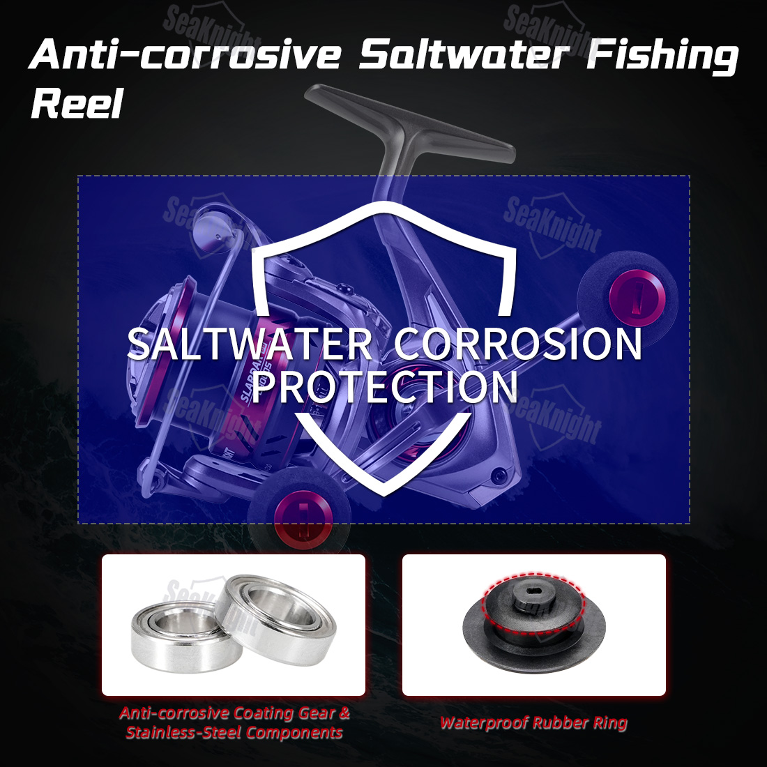 SeaKnight marca SLARDAR BB C30 - Kastking Reel Zephyr reseña y precio