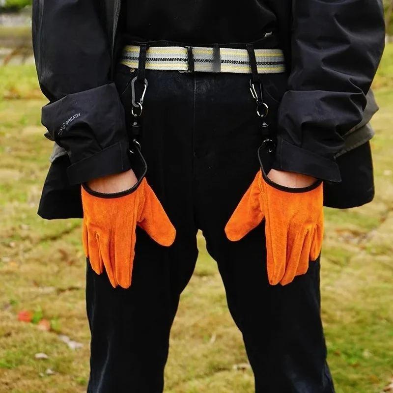 Guantes de Cuero Vacuno Resist - Fishing Gloves reseña y precio
