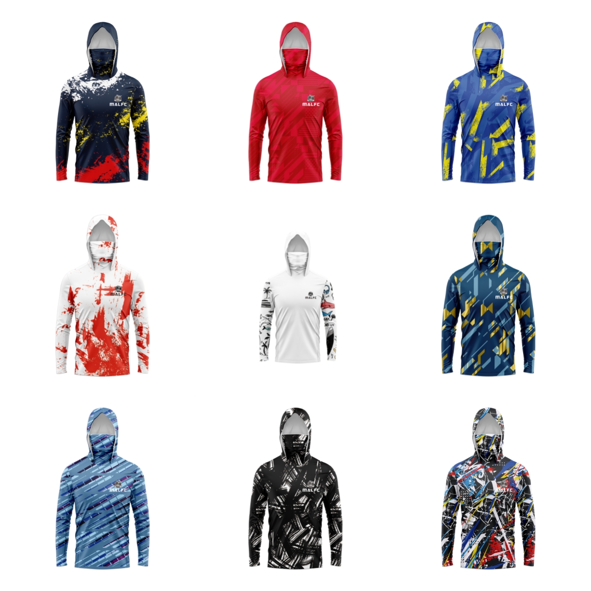 MALFC Camisa de pesca con capu - Fishing Rain Suit reseña y precio