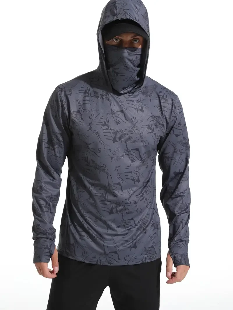 Camisa de pesca con capucha pa - Fishing Mask Sun Protection reseña y precio