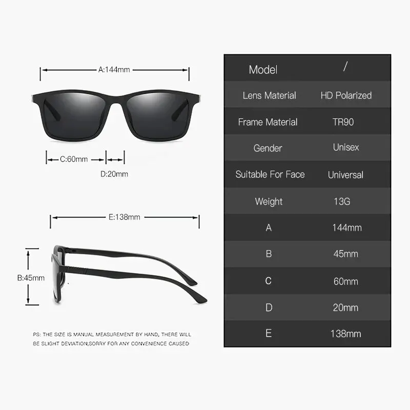 Gafas de sol clásicas para hom - Fishing Sunglasses Polarized reseña y precio