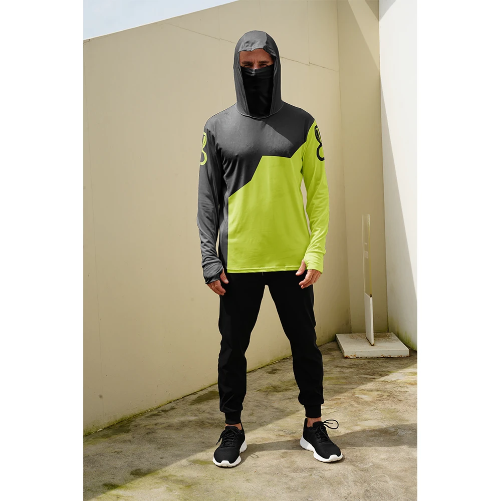 Camiseta de pesca con capucha  - Fishing Mask Sun Protection reseña y precio