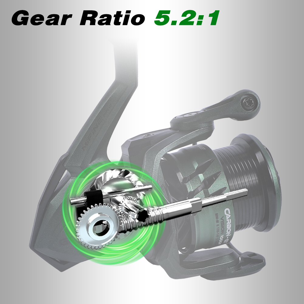 Carrete de pesca giratorio ult - Kastking Reel Zephyr reseña y precio